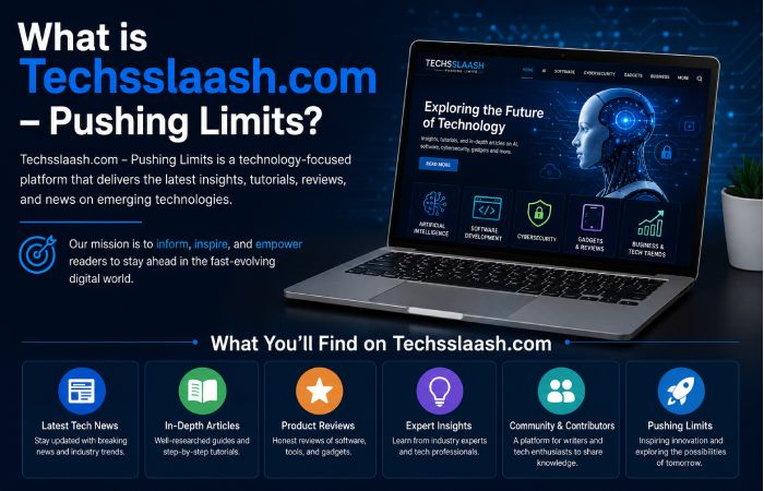 what is techsslaash com – pushing limits