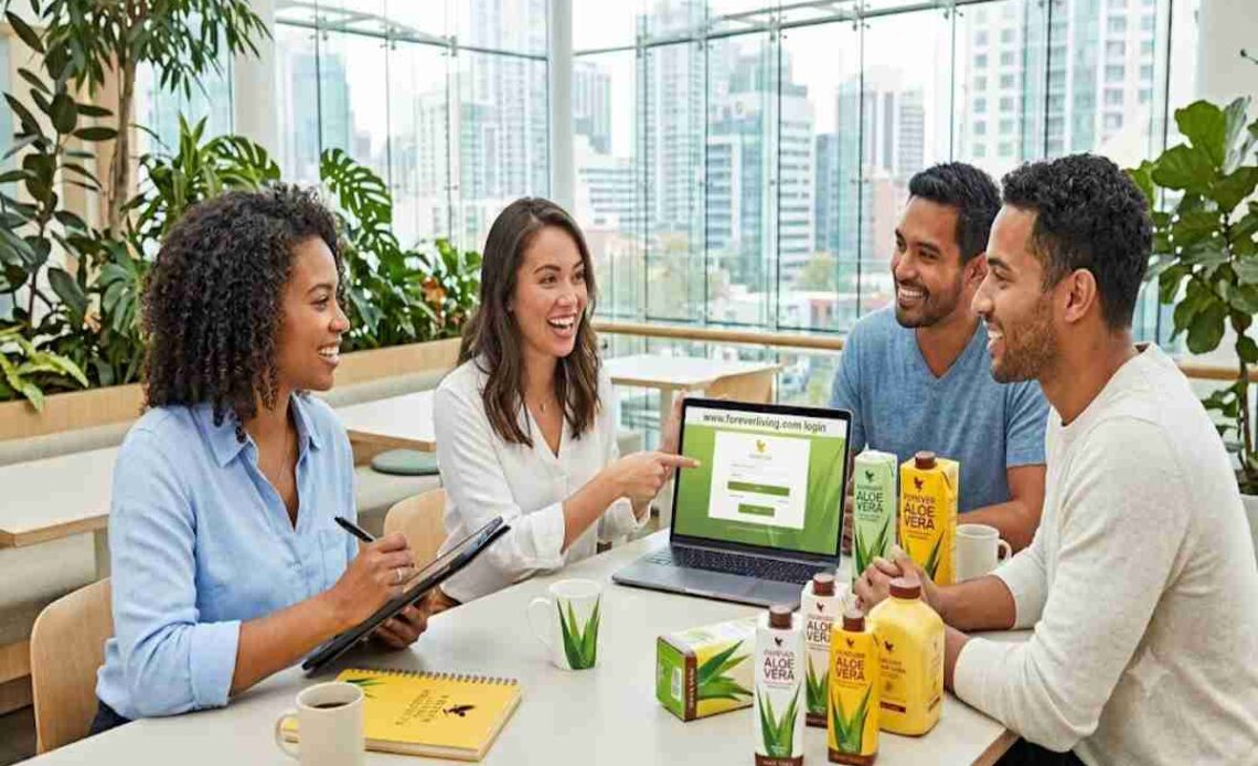 www foreverliving com login