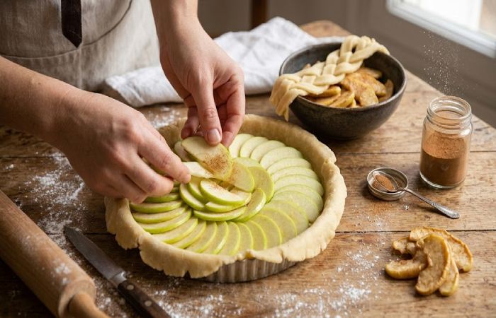 health benefits of homemade apple tart
