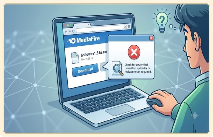 risks of downloading unknown rar files