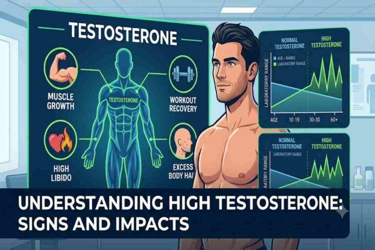 Signs of High Testosterone in a Man: Symptoms, Causes, & More